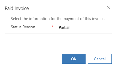 Partial Invoice